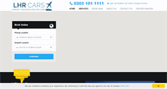 Desktop Screenshot of lhrcarslondon.com